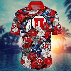 Utah Utes NCAA Hawaii Shirt Ver 3