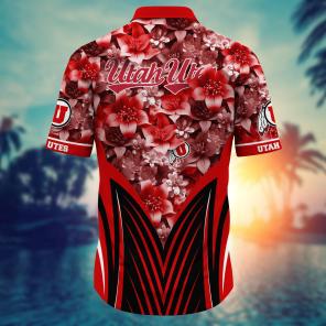 Utah Utes NCAA Hawaiian Shirt, Aloha Shirt Ver 1