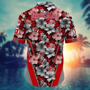 Utah Utes NCAA Hawaiian Shirt, Aloha Shirt Ver 2