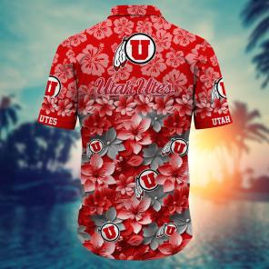 Utah Utes NCAA Hawaiian Shirt Gift For Fan