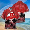Utah Utes NCAA Palm Tree Pattern Hawaii Shirt For Sports Fans