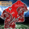 Utah Utes NCAA US Flag Flower Hawaii Shirt For Fans