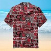 Valentine's Day Georgia Bulldogs UGA Hawaiian Shirt for Fans - Creative and Fun 