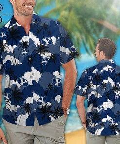 Vibes-Filled BYU Cougars Tropical Flower Hawaiian Shirt for Fans 
