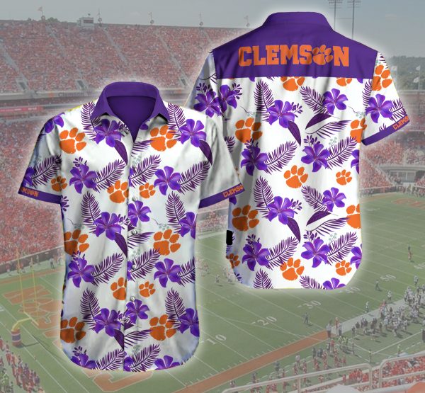 Vibrant Clemson Tigers Football Hawaiian Shirt for Hot Days