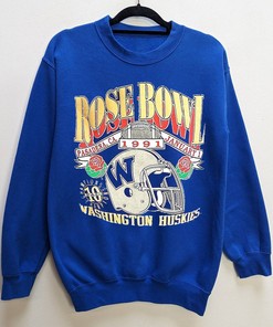 Vintage 1990s Husky University of Washington Sweatshirt - Limited Edition Throwback