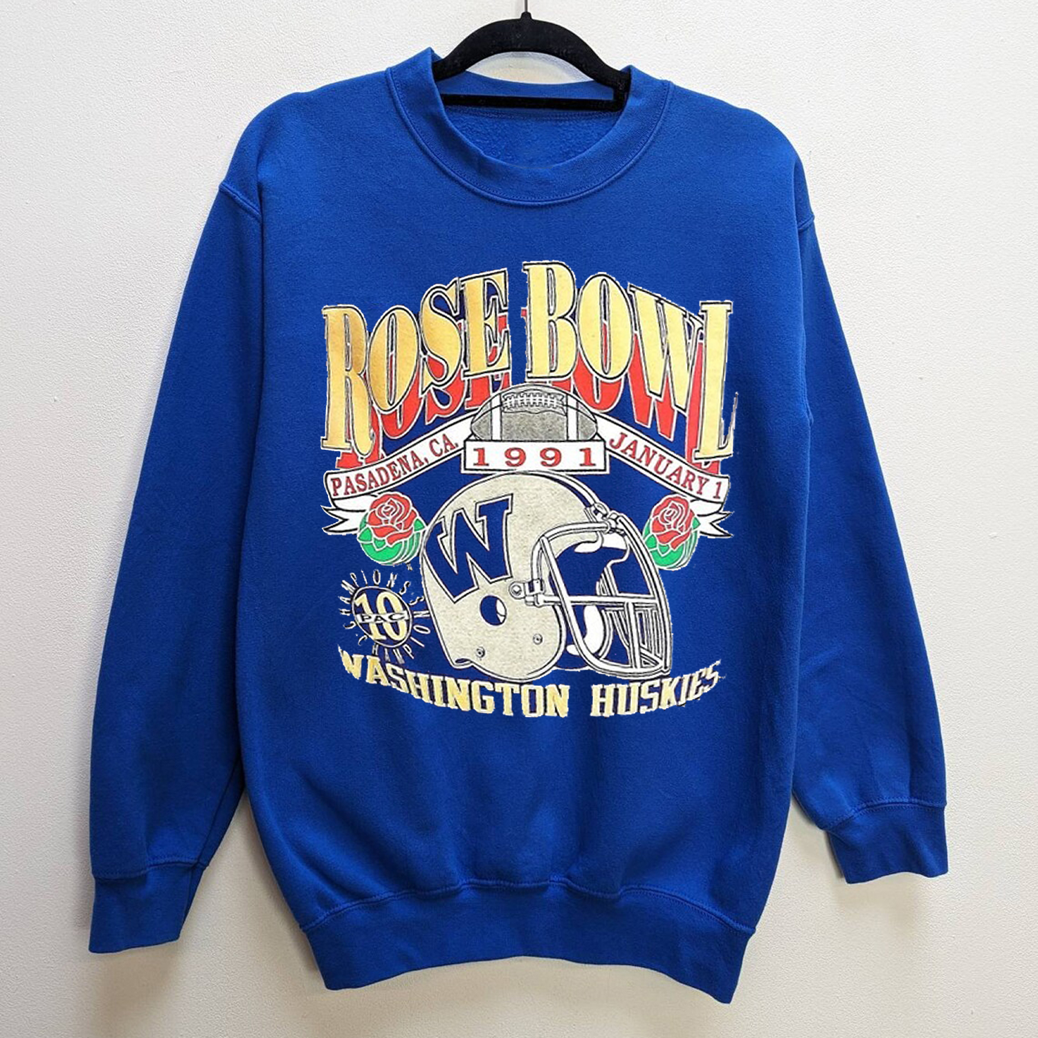 Vintage 1990s Husky University of Washington Sweatshirt - Limited Edition Throwback