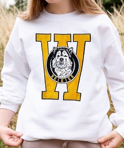 Vintage 1990s Husky University of Washington Sweatshirt - Retro College Fashion