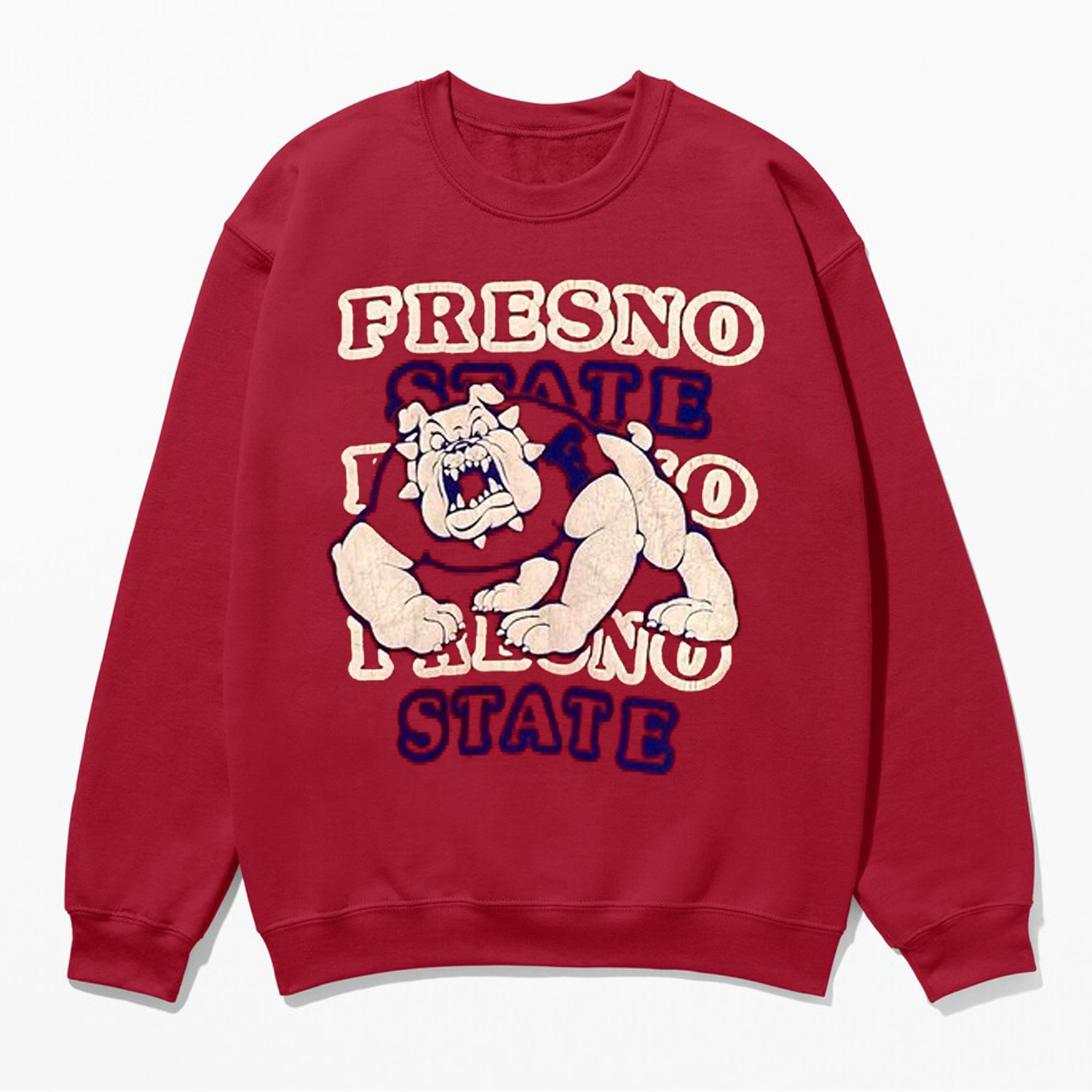 Vintage 90s California State University Sweatshirt - Retro Bulldogs Design