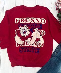 Vintage 90s California State University Sweatshirt - Retro Bulldogs Design