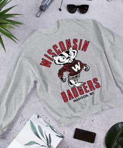 Vintage Bucky Crewneck of Wisconsin Badgers, Wisconsin Badgers Apparel