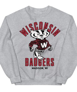 Vintage Bucky Crewneck of Wisconsin Badgers, Wisconsin Badgers Apparel