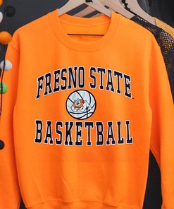 Vintage Fresno State Basketball T-Shirt - Old School Style