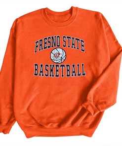 Vintage Fresno State Basketball T-Shirt - Old School Style