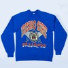Vintage Fresno State Bulldogs Big Logo Spell Out Crewneck Sweatshirt - Nostalgic Apparel