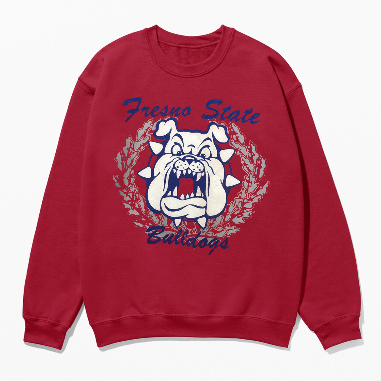 Vintage Fresno State Bulldogs Sweatshirt - Authentic Logo Print