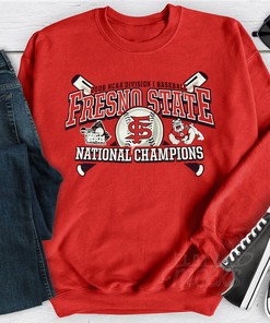 Vintage Fresno State Bulldogs T-Shirt - 2008 World Series Champion Edition