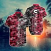 Vintage Georgia Bulldogs UGA Hawaiian Shirt - Perfect Gift For Beach Lovers