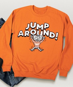Vintage Jump Around T-Shirt of Wisconsin Badgers, Wisconsin Badgers Shirt