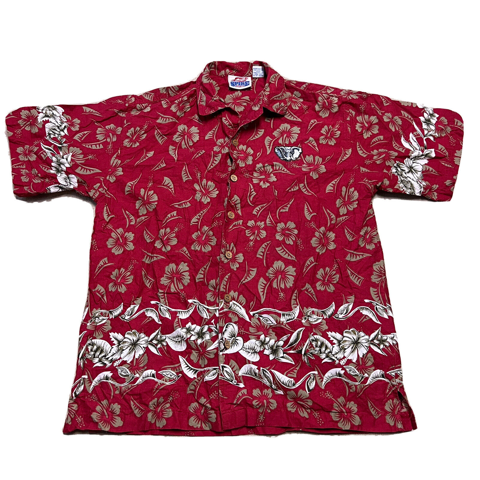 Vintage Meets Modern with Alabama Crimson Tide Hawaiian Shirt for Men
