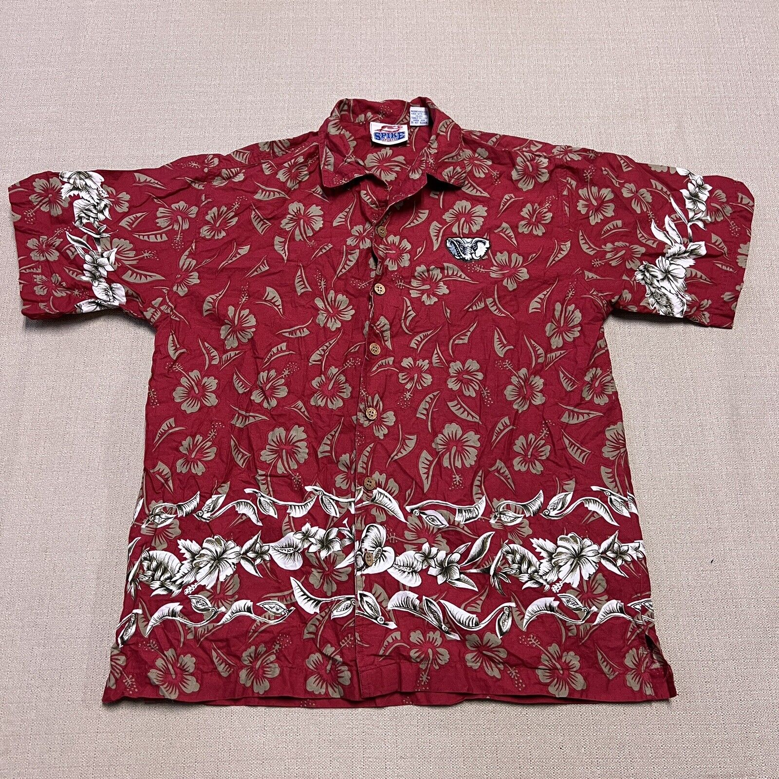 Vintage Meets Modern with Alabama Crimson Tide Hawaiian Shirt for Men