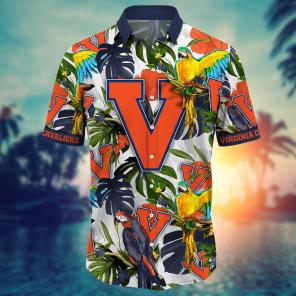 Virginia Cavaliers NCAA Flower Hawaii Shirt For Fans Ver 1