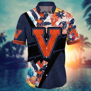 Virginia Cavaliers NCAA Flower Hawaii Shirt For Fans Ver 10
