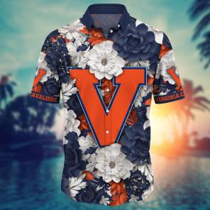 Virginia Cavaliers NCAA Flower Hawaii Shirt For Fans Ver 11