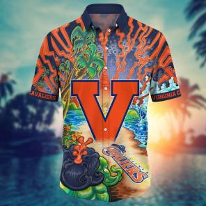 Virginia Cavaliers NCAA Flower Hawaii Shirt For Fans Ver 17