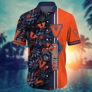 Virginia Cavaliers NCAA Flower Hawaii Shirt For Fans Ver 18