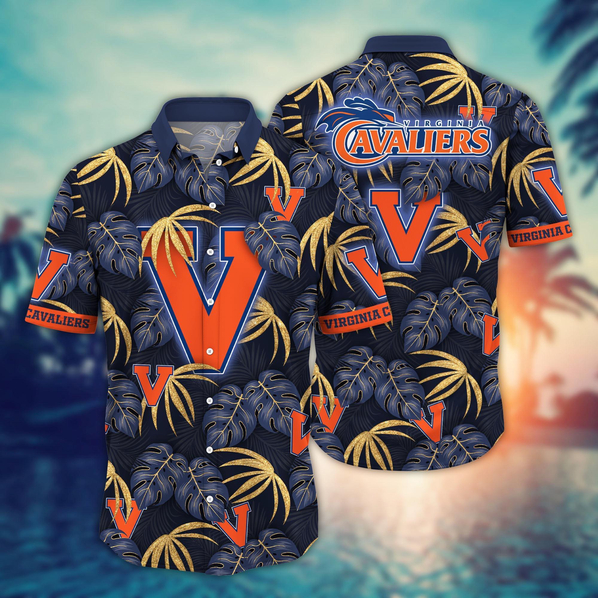 Virginia Cavaliers NCAA Flower Hawaii Shirt For Fans Ver 19