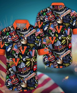 Virginia Cavaliers NCAA Flower Hawaii Shirt For Fans Ver 23