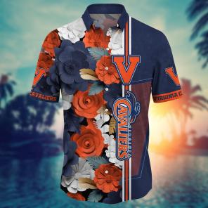 Virginia Cavaliers NCAA Flower Hawaii Shirt For Fans Ver 24