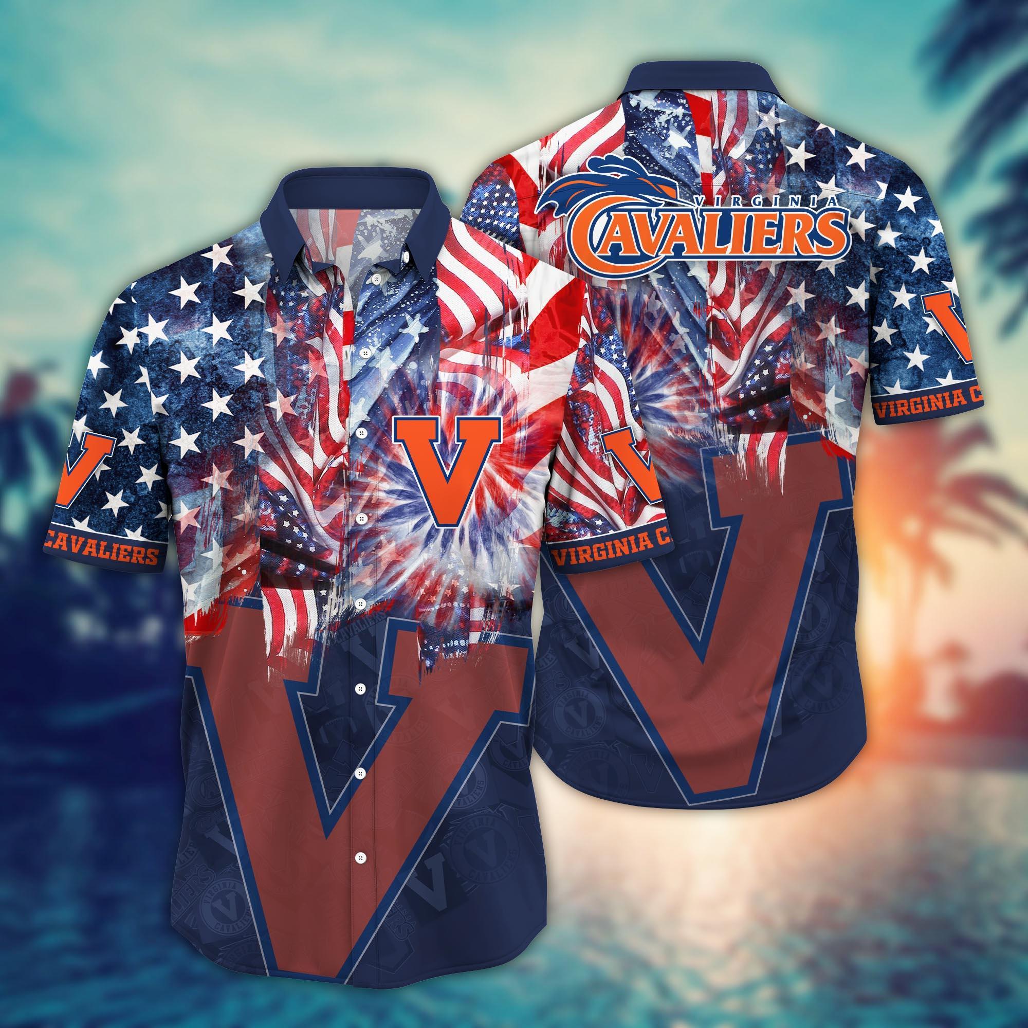 Virginia Cavaliers NCAA Flower Hawaii Shirt For Fans Ver 29