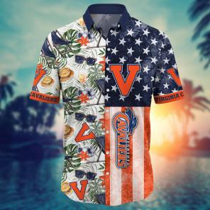 Virginia Cavaliers NCAA Flower Hawaii Shirt For Fans Ver 30