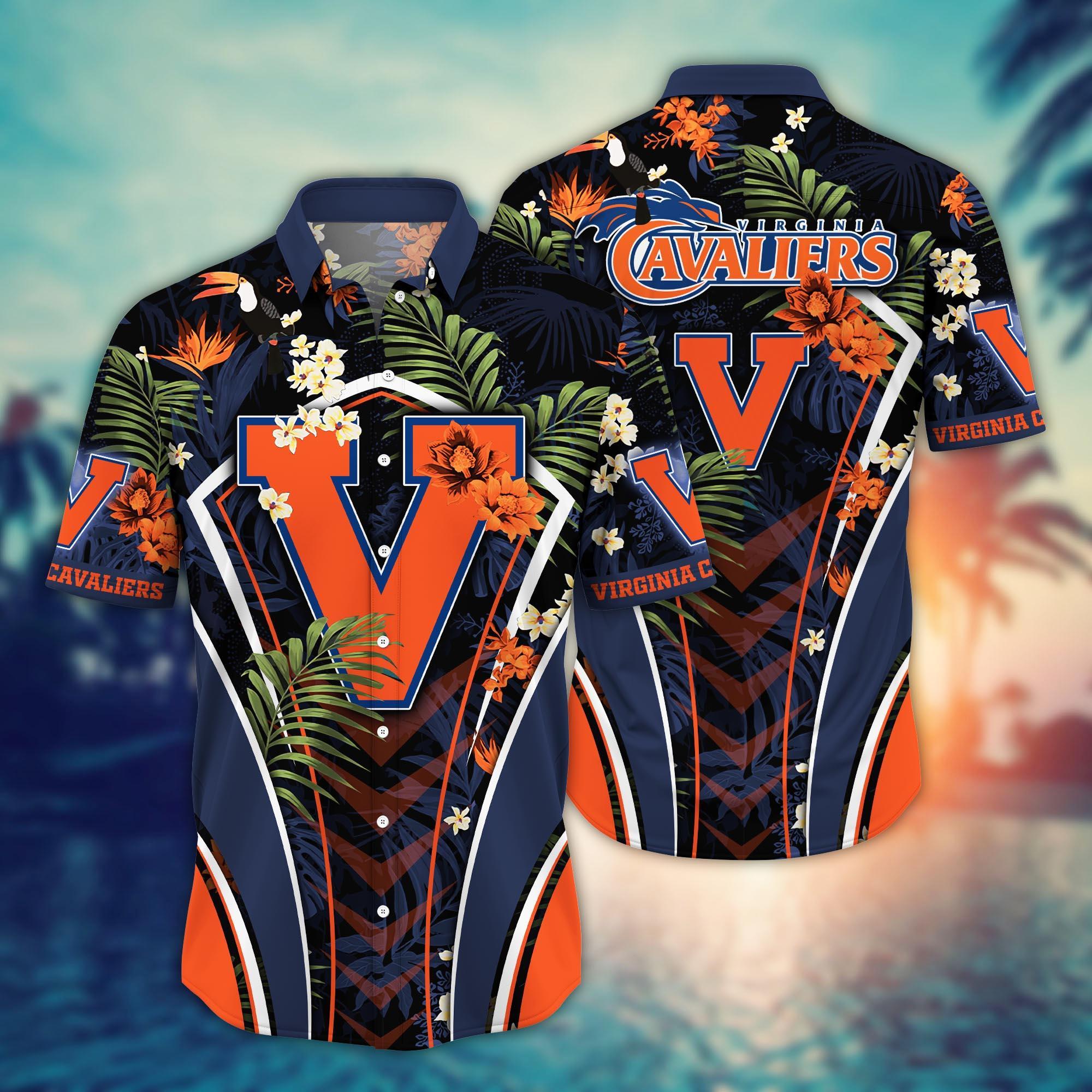 Virginia Cavaliers NCAA Flower Hawaii Shirt For Fans Ver 31