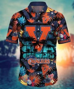 Virginia Cavaliers NCAA Flower Hawaii Shirt For Fans Ver 32