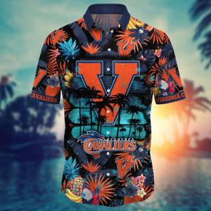 Virginia Cavaliers NCAA Flower Hawaii Shirt For Fans Ver 32