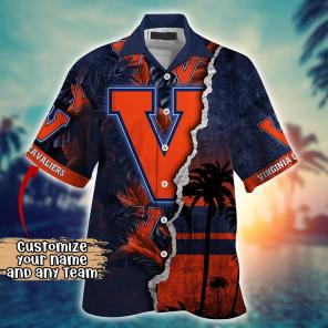 Virginia Cavaliers NCAA Flower Hawaii Shirt For Fans Ver 33