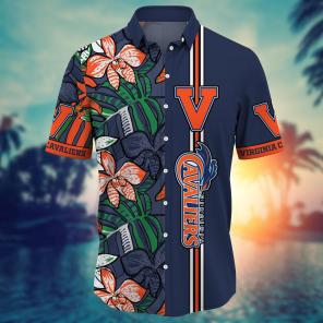 Virginia Cavaliers NCAA Flower Hawaii Shirt For Fans Ver 34