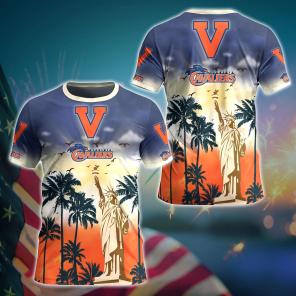 Virginia Cavaliers NCAA Flower Hawaii Shirt For Fans Ver 36