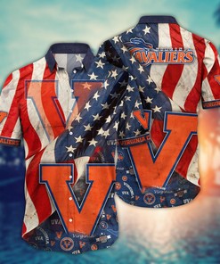 Virginia Cavaliers NCAA Flower Hawaii Shirt For Fans Ver 7