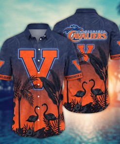 Virginia Cavaliers NCAA Flower Hawaii Shirt For Fans Ver 9