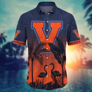 Virginia Cavaliers NCAA Flower Hawaii Shirt For Fans Ver 9