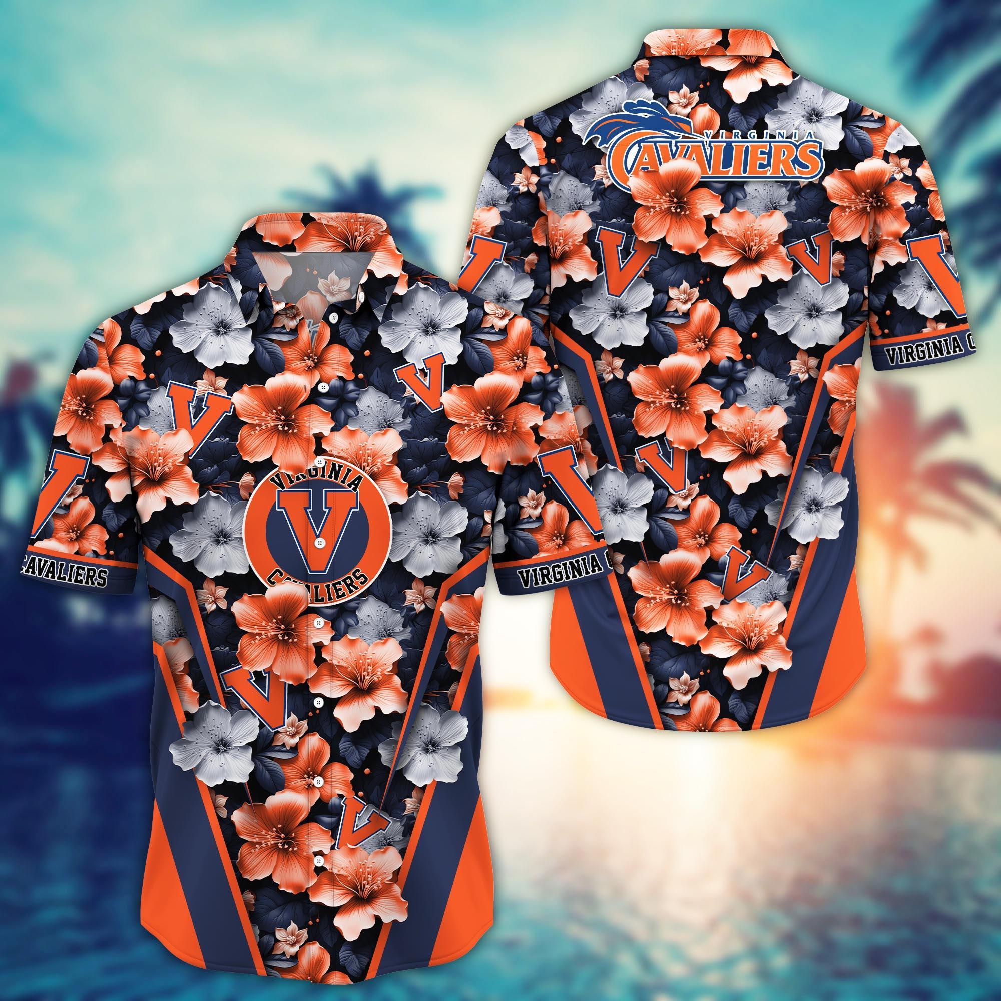 Virginia Cavaliers NCAA Hawaiian Shirt, Aloha Shirt Ver 2