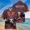 Virginia Cavaliers NCAA Palm Tree Pattern Hawaii Shirt For Sports Fans