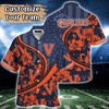 Virginia Cavaliers NCAA US Flag Flower Hawaii Shirt For Fans