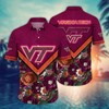 Virginia Tech Hokies NCAA Flower Hawaii Shirt For Fans Ver 20