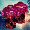 Virginia Tech Hokies NCAA Flower Hawaii Shirt For Fans Ver 21