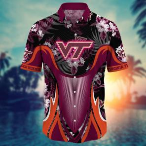 Virginia Tech Hokies NCAA Flower Hawaii Shirt For Fans Ver 22
